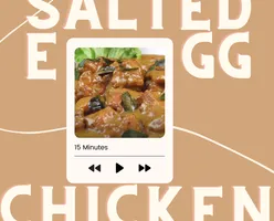 Salted Egg Chicken in 15 Minutes!